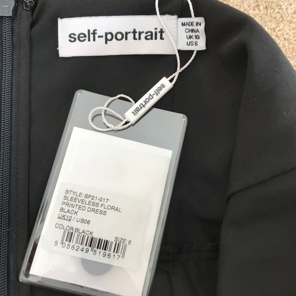 Self-Portrait Floral Print Maxi Dress - Picture 13 of 14